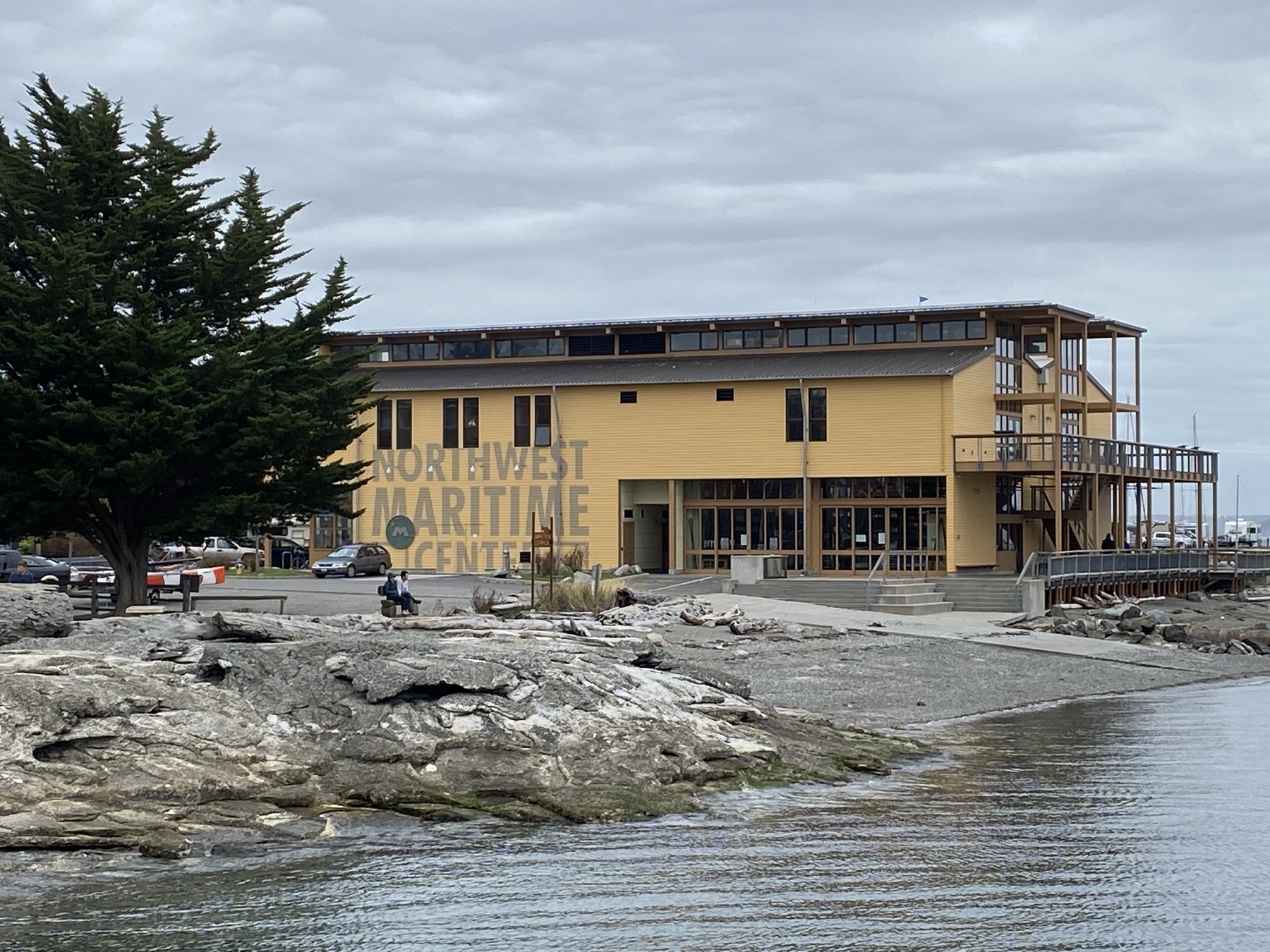 Port Townsend waterfront beach near kayak and boat launches